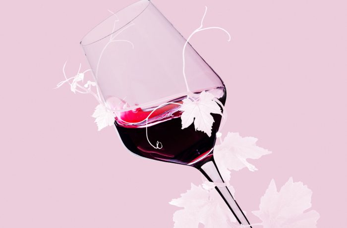 2021 Bordeaux en Primeur 一杯带藤蔓的红酒